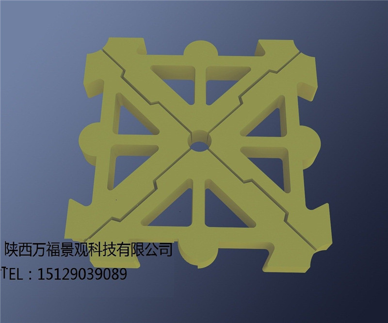 陜西萬福大三角生態(tài)護(hù)坡