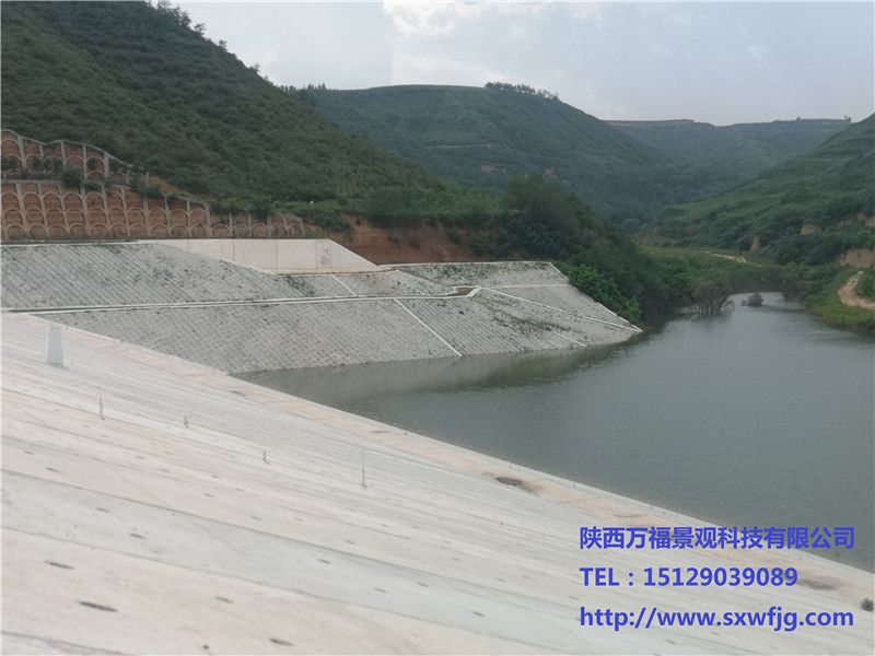 銅川市后河溝水庫(kù)施工照片
