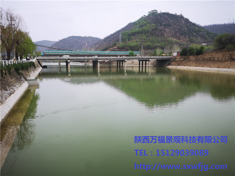 平鋪景觀生態(tài)護(hù)坡_延安市延河綜合治理寶塔區(qū)棗